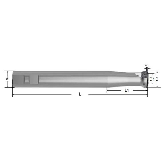 Lamina LT 900 W-W-D25/3 marófej